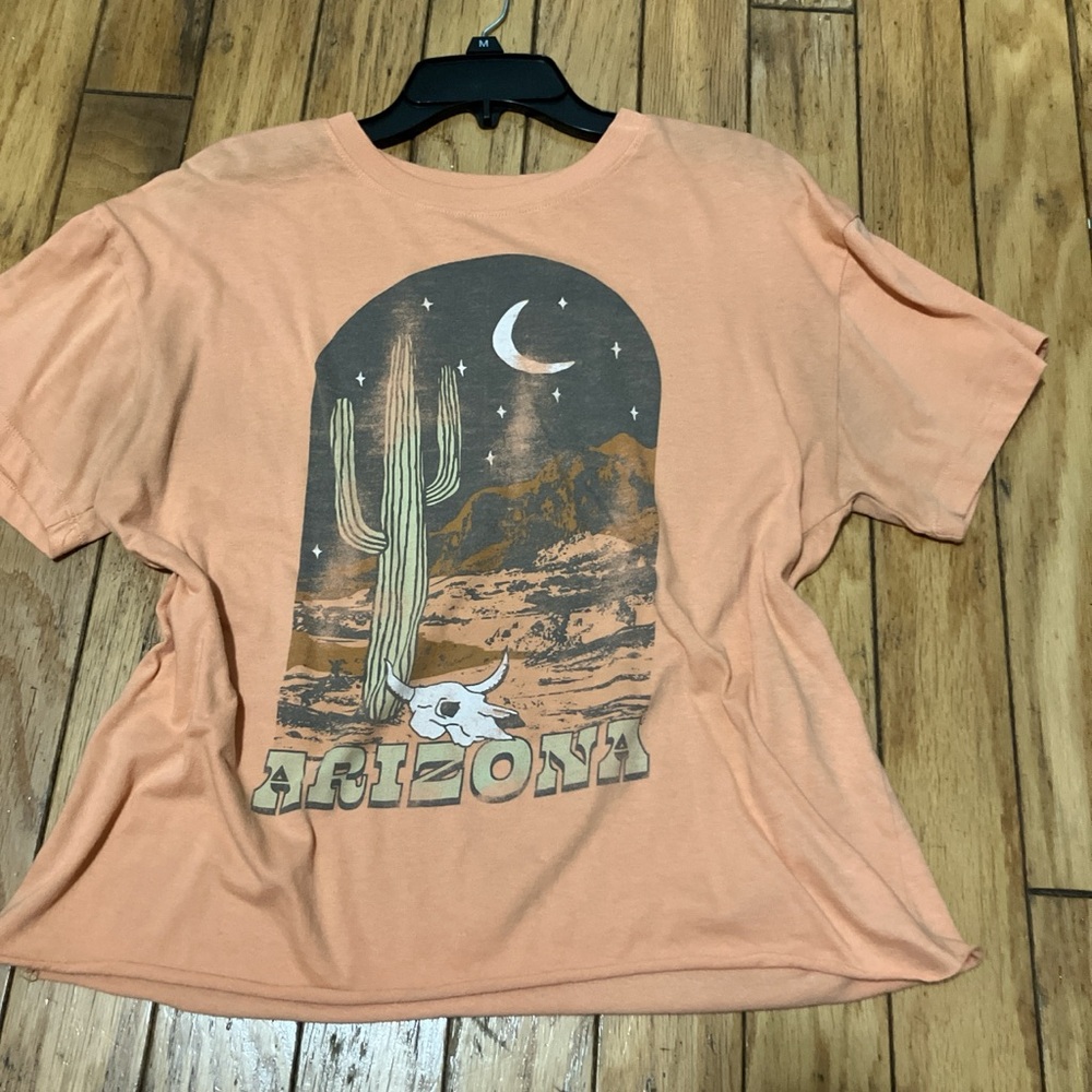 Awake Peach Graphic Tee